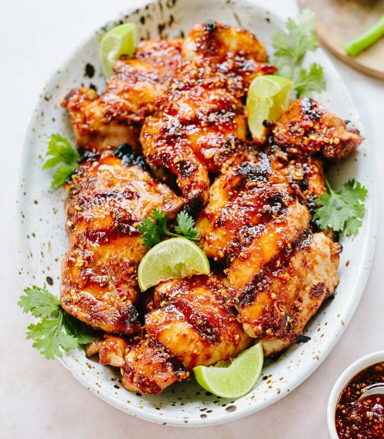 Sweet and Sticky Chicken Thighs