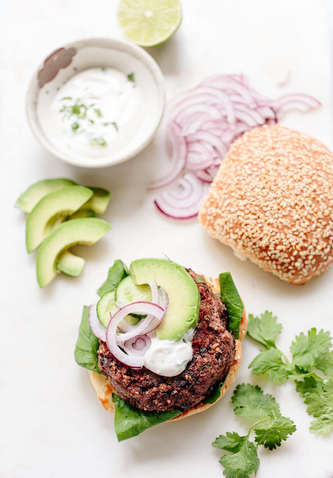 Homemade Veggie Black Bean Burgers - Familystyle Food