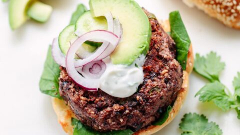 Homemade Black Bean Burger Recipe