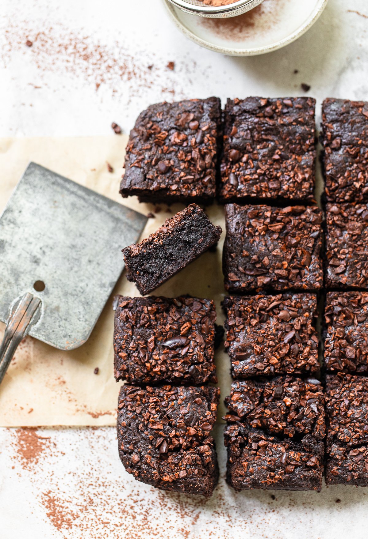 Olive shop oil brownies