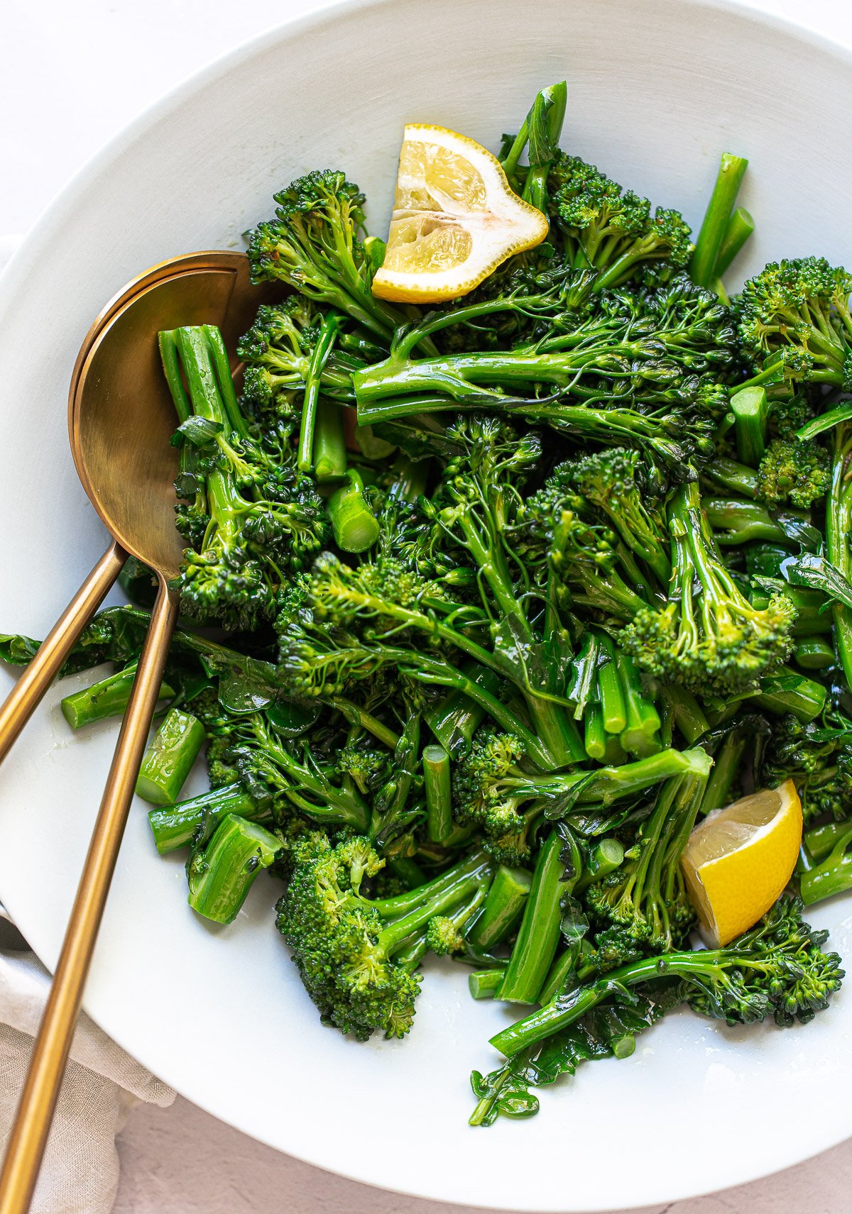 Honey-Sesame Turkey Meatloaves with Broccolini