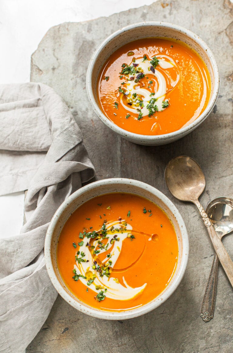 Orange-Ginger Butternut Squash Soup