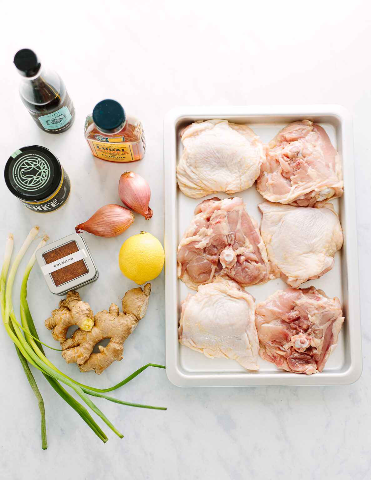 Soy-Ginger Glazed Chicken Thighs - Familystyle Food