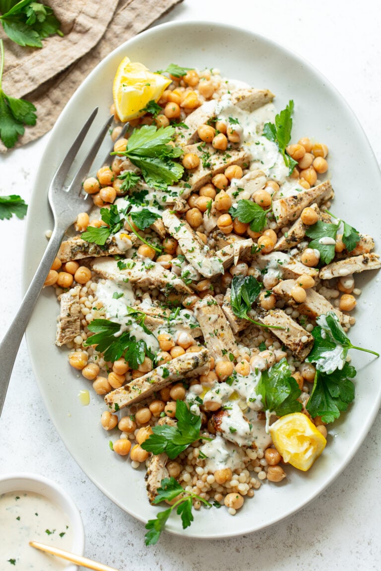 Za’atar Chicken Breasts with Chickpeas