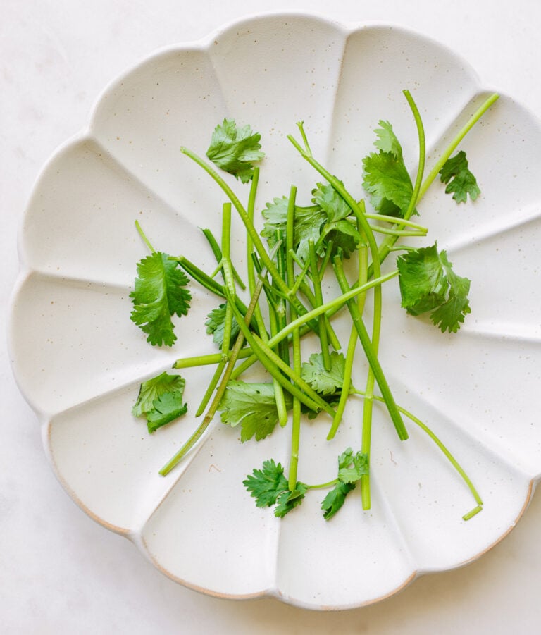 5Minute Spicy Green Herb Sauce Familystyle Food