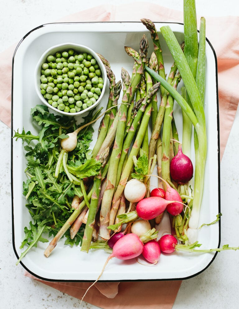 Fresh Asparagus Salad with Goat Cheese Familystyle Food