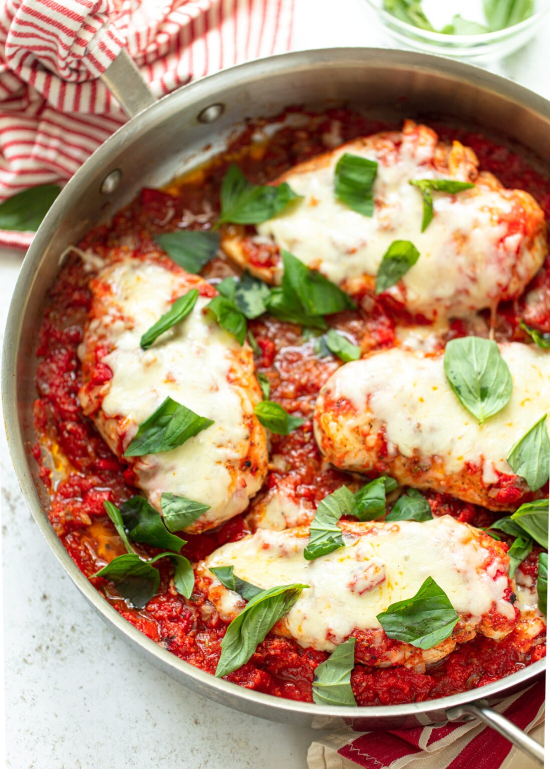 30Minute 30Minute Baked Chicken Mozzarella Familystyle Food