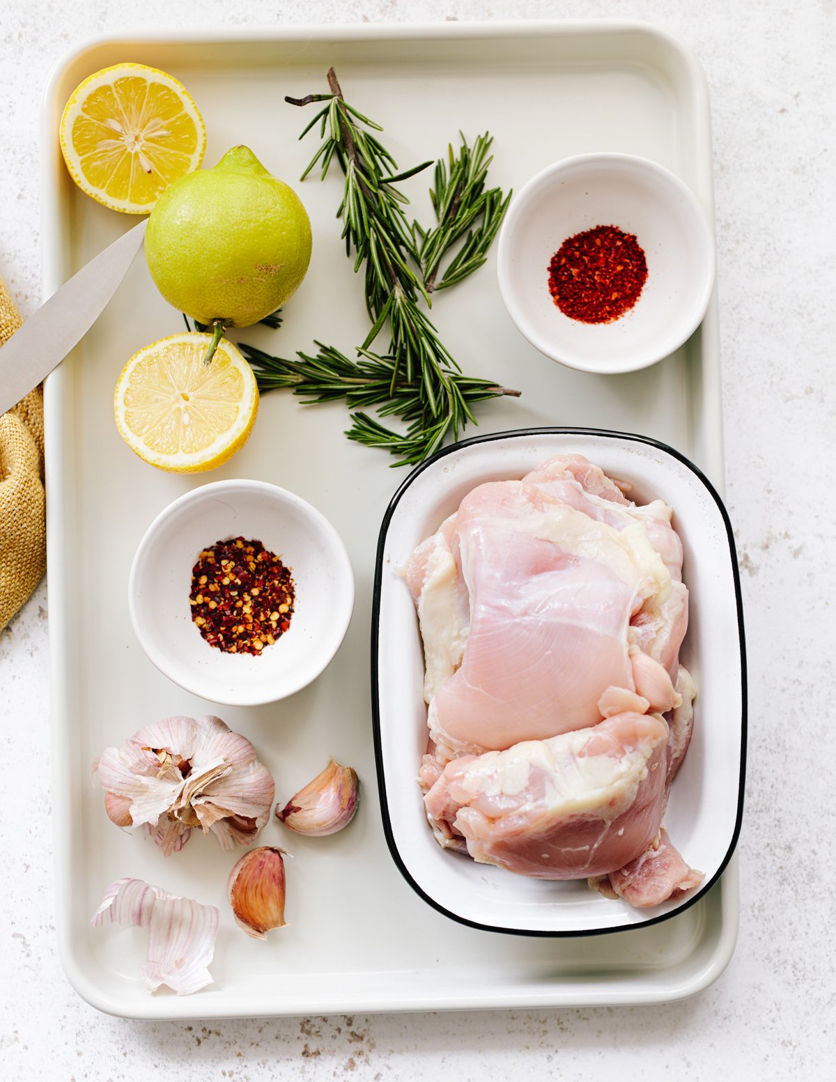 Roast Clay-Pot Lemon Chicken with Garlic and Chilli - Love the Kitchen