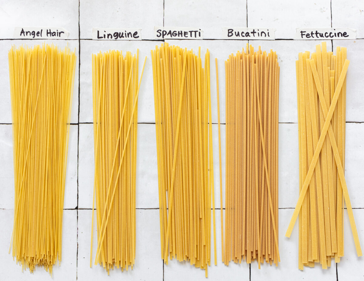 Kinds Of Pasta