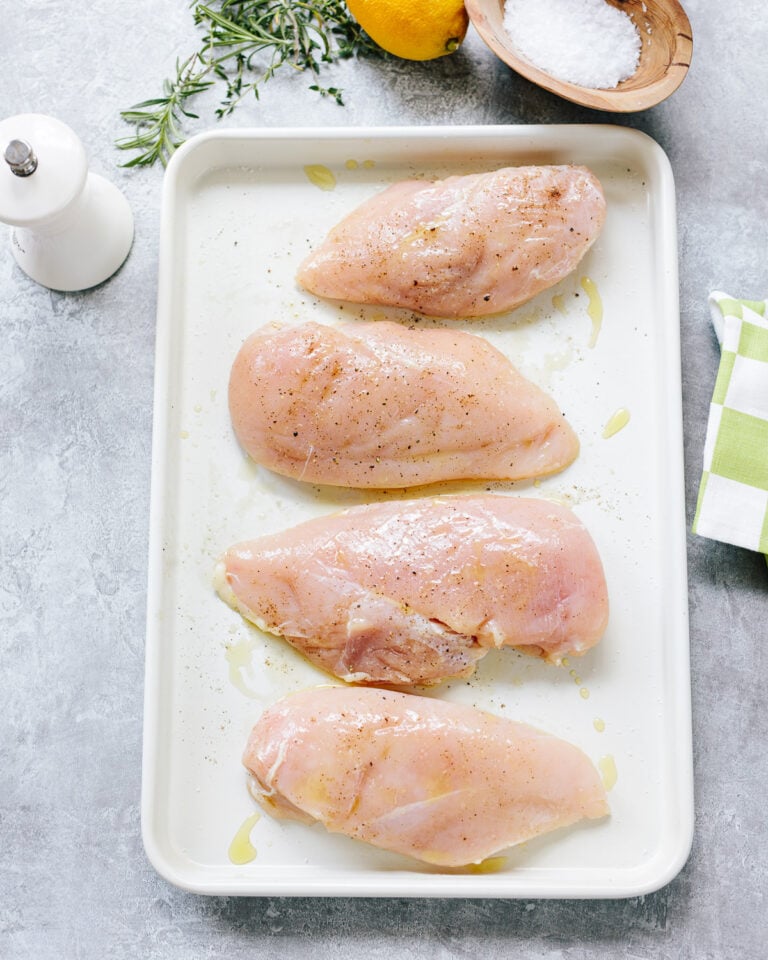StressFree Baked Chicken Breasts (SuperJuicy) Familystyle Food