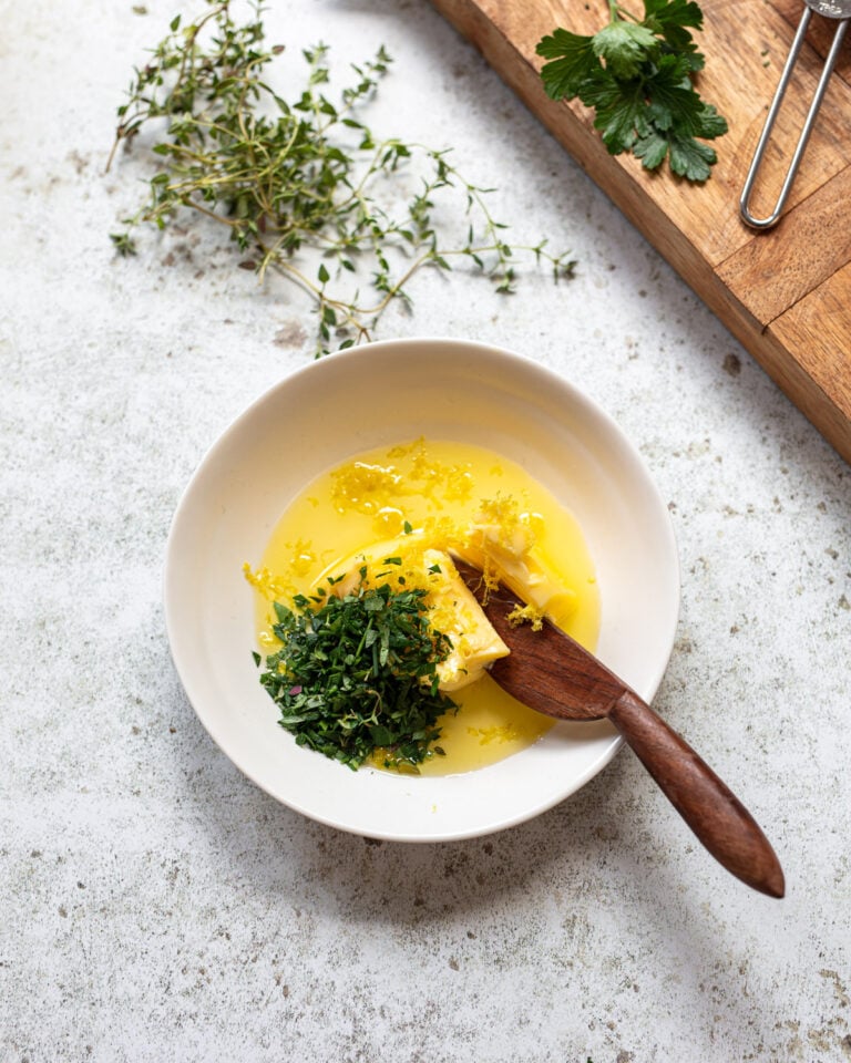 Everyday Herb Butter Orzo Pasta Familystyle Food