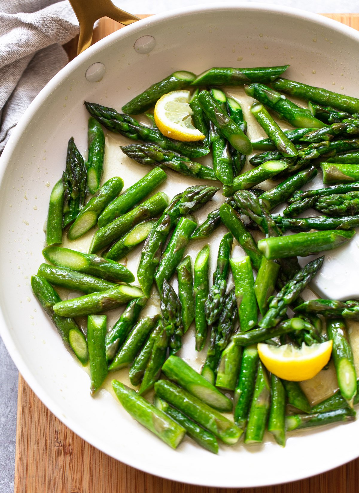Sauteed Asparagus with Garlic Butter-image