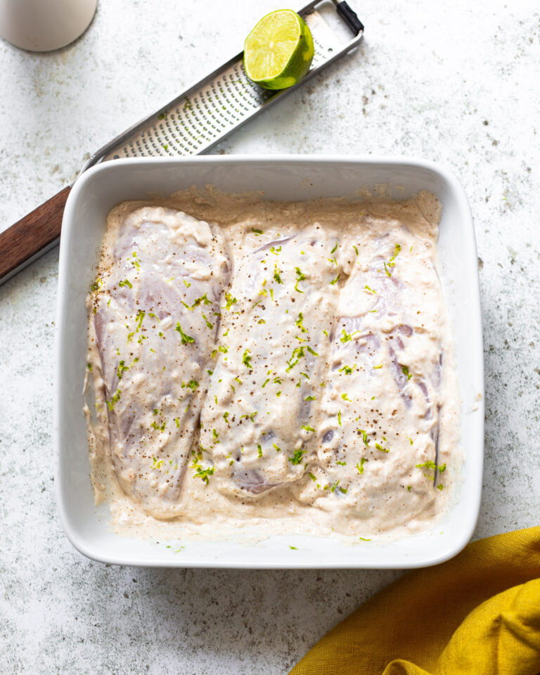 Quick YogurtLime Marinade for Chicken Familystyle Food